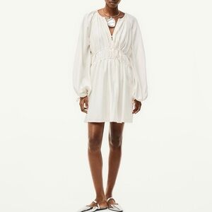 H&M Oversized Tie-detail dress